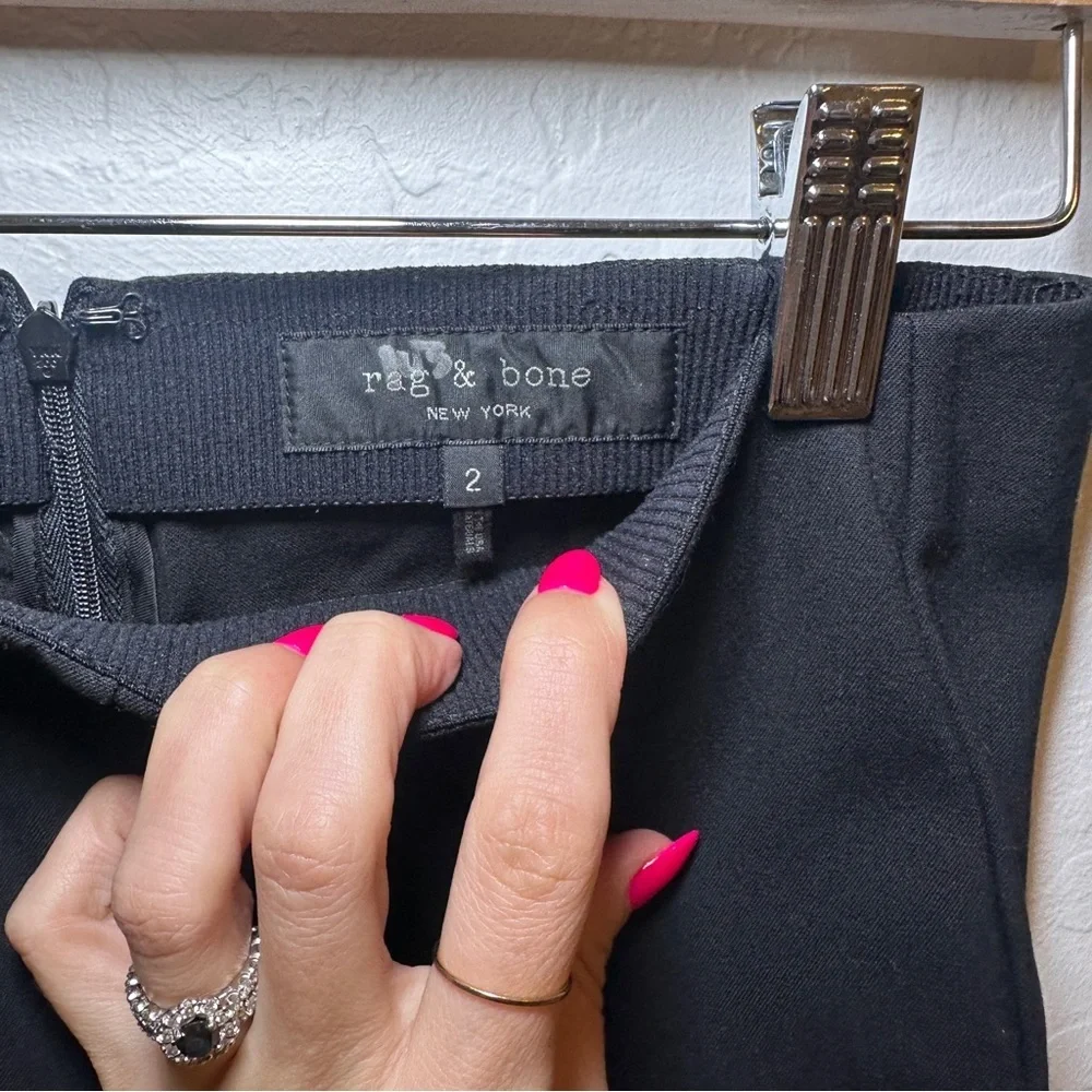 rag & bone Skinny Pants in Black Size‎ 2 - Picture 6 of 7